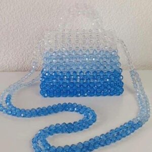 Beads Bag Hand Made Diamond And Sky